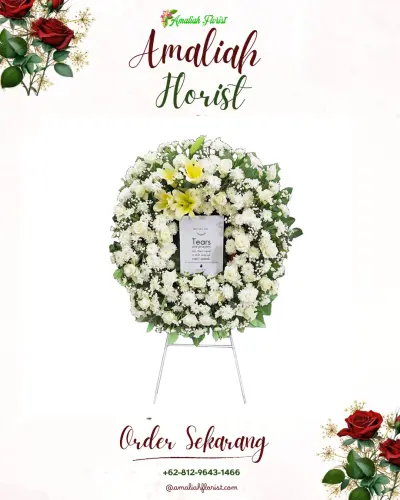 Krans Bunga Duka Cita di Cikumpay
